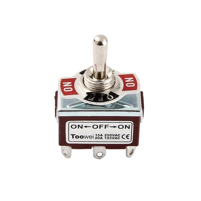 High Quality Control Dpdt Toggle Switch 2 Way Toggle Switch Locking Toggle Switch