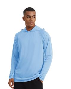 Sudadera con Capucha para Hombre, Ecológica, de Poliéster, Ligera, con Logotipo Personalizado, Ropa Deportiva Informal, Manga Larga, Estilo Canguro - Product Image 1