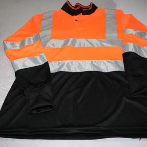 Camisas Reflectantes de Manga Larga de Algodón/Poliéster Clase 3 para Trabajo de Construcción para Hombre con Detección de Agujas - Product Image 1