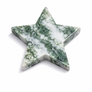 Figura Decorativa de Ágata con Estrella Grabada, Feng Shui, para Sanación, Meditación, Reiki, Energía, Proveedor Mayorista - Product Image 1