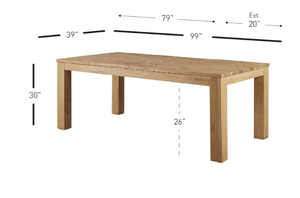 Mesa de Comedor Nórdica de Madera Maciza con Vidrio Templado, Mesa Rectangular Simple de Mármol para Uso Doméstico, Muebles de Comedor - Product Image 5