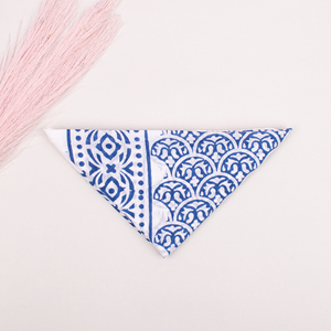 Foulard carré bohème multicolore en coton à motifs floraux, bandana décontracté, couvre-chef et cache-cou, accessoire de mode imprimé - Product Image 4