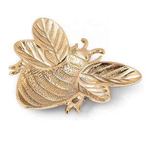New Arrival Silver Metal Crab <b>Trinket</b> <b>Box</b> Metal Decorative Ring Holder Aluminium Vanity Tray for Rings Earrings & Necklaces - Product Image 4