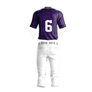 Conjunto de Uniforme de Béisbol Sublimado de Alta Calidad, Ropa Deportiva Transpirable de Secado Rápido 100% Poliéster OEM - Product Image 2