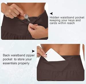 กางเกงวิ่งขาสั้นผู้หญิงสไตล์วินเทจ ผ้าโพลีเอสเตอร์/คอตตอน กันยับ ปรับแต่งโลโก้ สติ๊กเกอร์ สี ลวดลาย ดีไซน์ได้ - Product Image 4