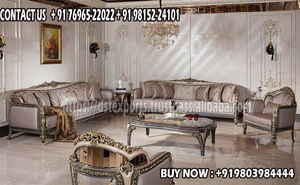 Canapé trois places en teck de style italien royal moderne, ensemble de meubles de salon, vente d'usine DST Exports - Product Image 6