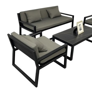 Ensemble de meubles de salon de jardin en aluminium pour hôtel, villa, patio - Product Image 6