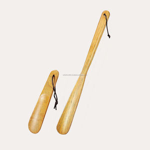 Chausse-pied en bois d'acacia personnalisé de haute qualité en bois rustique fabriqué à la main avec un grain naturel et des bords lisses - Product Image 4