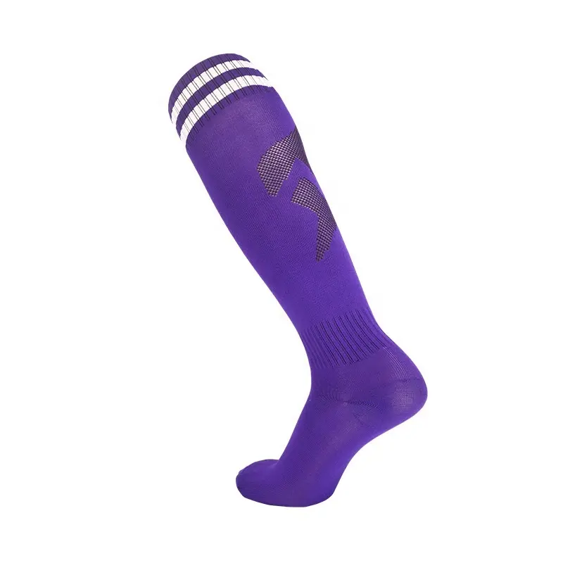 Premium Quality 2023 Football Socks Thickened Anti-skid Athletic Terry Grip Mens Soccer Socks Anti Slip Sport Football Socks