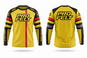 New Style Whole Sale Custom Digital Print PRO Felt Safety Apparel Motocross Jersey Long Sleeve High Performance Motocross Shirt - Product Image 3