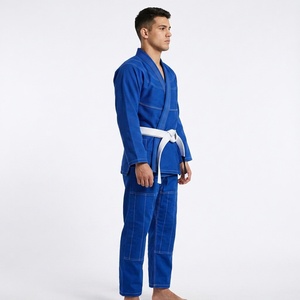 Uniforme de Artes Marciales con Logotipo Personalizado OEM ODM, Uniforme de BJJ de Algodón Preencogido para Entrenamiento Competitivo para Hombres Adultos - Product Image 2
