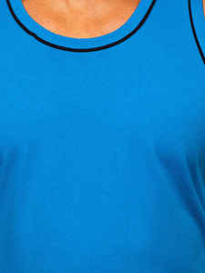 Débardeurs de compression d'entraînement unis pour hommes, vêtements de fitness et de gym - Product Image 4