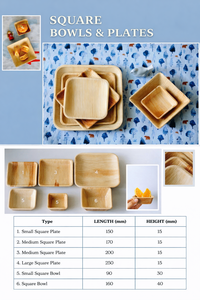 Platos Desechables de Hoja de Palma de Areca 100% Compostables y Biodegradables, Platos Ecológicos para Fiestas de Vietnam - Product Image 5