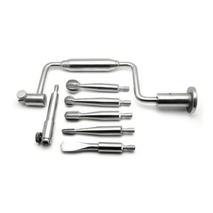 Premium Quality Hudson Brace <b>Hand</b> <b>Drill</b> Set 7 PCS Orthopedic Neurosurgery Surgical Instruments Stainless Steel CE ISO Certified - Product Image 5