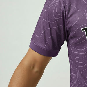 ชุดฟุตบอลคุณภาพสูงสำหรับทุกเพศ ผลิตจากโพลีเอสเตอร์ 100% ระบายอากาศได้ดี เสื้อแขนสั้น พร้อมชุดกางเกง  ขั้นต่ำในการสั่งซื้อน้อย - Product Image 5