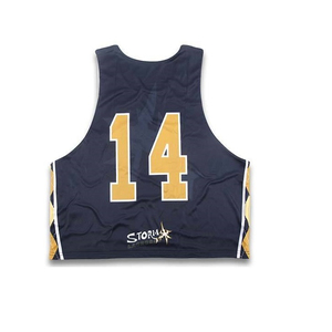 Pinnies de Lacrosse Personalizados al por Mayor, 100% Poliéster, Ligeros, Elásticos en Cuatro Direcciones, Impresión por Transferencia de Calor, Reversibles - Product Image 3