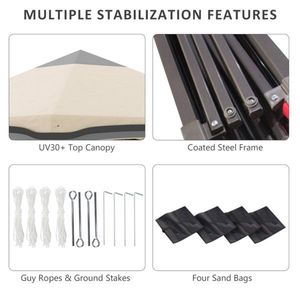 Camping Party <b>Tent</b> <b>Canopy</b> Gazebo or Pergola for Outdoor Activities - Product Image 4