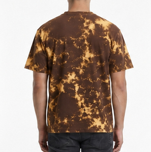 Camiseta de Algodón de Alta Calidad Personalizada para Hombre, Tie Dye, Peso Pesado, Estampado Oversize, Camisetas para Hombre con Logo, Estilo Urbano, Camiseta Boxy - Product Image 2
