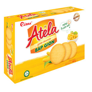 ขนมข้าวโพดอบกรอบ Atela 342 กรัม อร่อยกรอบอร่อย ราคาโรงงานขายส่ง - Product Image 1