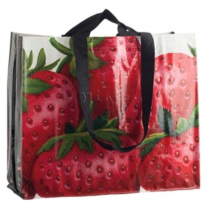 Sac fourre-tout réutilisable pour supermarché avec logo personnalisé, sac d'épicerie en PP tissé laminé, recyclé avec motif de dessin animé, prix avantageux - Product Image 6