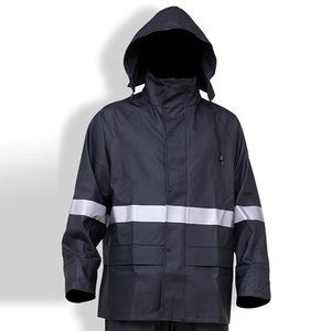 Vestes coupe-vent d'hiver à capuche pour hommes, matière douce, confortable, écologique et respirante, logo sur le devant, pour les voyages, KANEKA - Product Image 1