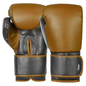 Guantes de Boxeo Unisex para Adultos, Guantes de Protección Deportiva de Cuero para Entrenamiento de Boxeo Sanda para Hombres y Mujeres - Product Image 1