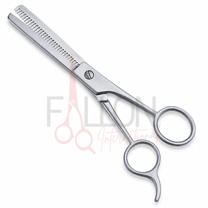 Silver Hair Thinning <b>Scissors</b> Professional Texturizing Shears Stainless Steel Barber Salon <b>Scissors</b> - Product Image 2