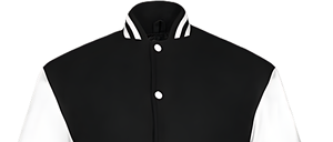 Veste universitaire classique OEM style urbain, à capuche, imperméable, réversible, en toile de laine écologique, avec fermeture éclair et col montant, pour l'hiver - Product Image 2