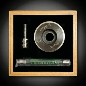 Jauges de filetage ACME AUGST LINES 20TPI-1TPI, jauges de filetage ACME/Stub ACME fabriquées en Inde, inspection des filetages ACME 2G/3G/4G - Product Image 3