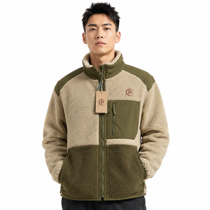 Veste polaire personnalisée en molleton doux, légère et chaude, avec fermeture éclair intégrale, vêtement d'hiver confortable, fabrication OEM - Product Image 1