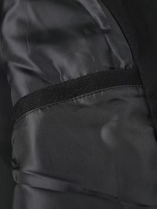 Premium Custom Baseball Versity <b>Jackets</b> for Men Genuine Leather Sleeves Multiple Embroidery Patch Black Letterman Varsity <b>Jacket</b> - Product Image 4