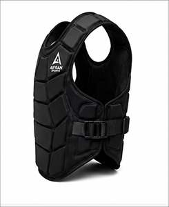 Chaleco de Equitación de Neopreno Negro para Invierno, Protector de Pecho con Diseño Transpirable Ajustable y Acolchado Extendido para Niños y Adultos - Product Image 4