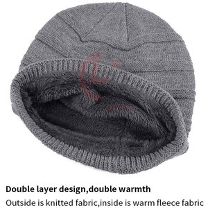 Chapeaux Jacquard de Qualité Supérieure, Dernier Design, Vente en Gros, 100% Laine et Coton, Bonnets Personnalisés - Product Image 4
