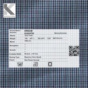 Camisas de Vestir a Cuadros Teñidas con Hilo 100% Algodón para Hombre, Tela Twill Antiarrugas y Transpirable, Estilo Casual, Colección Primavera ODM - Product Image 6