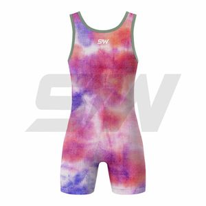 Pro <b>Weightlifting</b> <b>Singlet</b> Pink Custom Fit Y-line Straps Breathable Quick Dry Unisex Gym <b>Singlet</b> Compression Wear Competitions - Product Image 5