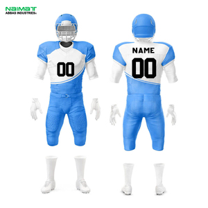 Uniforme de Fútbol Americano Sublimado para Jóvenes, Jersey de Fútbol de Alta Elasticidad, Pantalones Acolchados Resistentes, Ropa Deportiva - Product Image 1