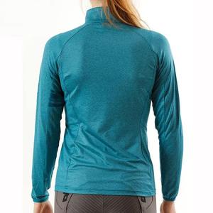 Maillot de cyclisme OEM en gros pour femmes, manches longues, respirant, en nylon, pour l'automne, pour le vélo en extérieur - Product Image 6