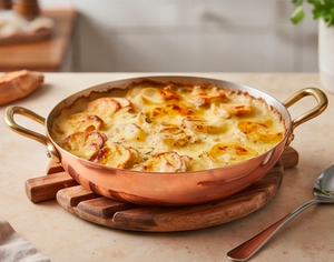 Rose Gold Copper Utensils With Attach Aluminium Handle And Lid For Kitchenware Hotel And Restaurant Use - Product Image 5