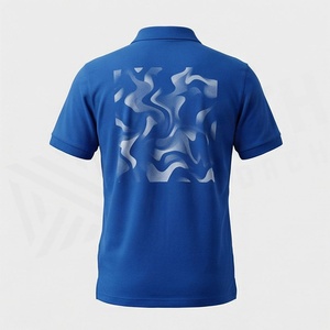 เสื้อโปโลผู้ชายไซส์ใหญ่ ผ้าฝ้าย พิมพ์โลโก้ตามสั่ง สวมใส่สบาย สีสันปรับแต่งได้ คุณภาพสูง ระบายอากาศได้ดี - Product Image 2