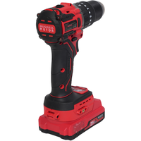 Perceuse sans fil professionnelle BESITA de qualité industrielle, alimentée par batterie au lithium, moteur sans balais, vitesse variable, 65 Nm, 21 V, 2,0 Ah