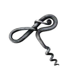 Tire-bouchon en fer forgé à la main, style moderne, type cave, outil de bar en métal unique et cadeau pour bar à vin au prix le plus bas - Product Image 1