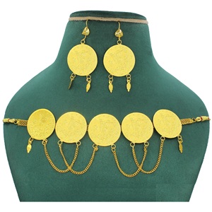 High Quality Luxury 24K 18K Gold Color African Dubai Gold Plated Jewelry Sets Luxury Dubai Jewelry Sets Jewellery for Women - Product Image 3