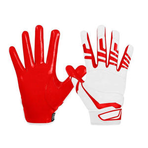 Gants de football américain avec paume à haute adhérence pour les receivers, design respirant pour l'entraînement et les performances en match. - Product Image 1