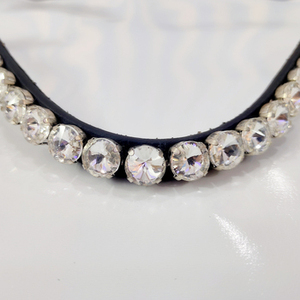 Diadema de cristal de diamante original para caballo, accesorio para brida, equipo de equitación, proveedor mayorista premium - Product Image 1