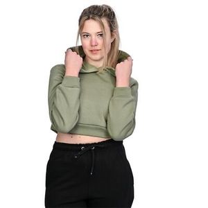 Outfitize International – Sweat-shirt décontracté pour femme avec fermeture éclair intégrale et poches kangourou, personnalisable avec logo, vente en gros - Product Image 5