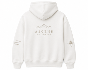Simple White Custom Made Hoodie <b>For</b> <b>Men</b> With Gray Embroidery Top Quality <b>Mens</b> Hoodie With 100% Cotton Available In Diff Colours - Product Image 3