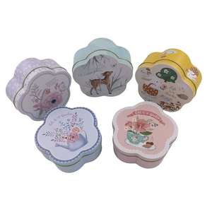 Boîte en métal irrégulière de qualité alimentaire personnalisée par le fabricant, emballage imprimé pour le thé, les biscuits, les bonbons et le chocolat - Product Image 5