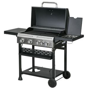 Griglia Portatile per Barbecue da Esterno, Colore Nero, Facile da Trasportare - Product Image 5