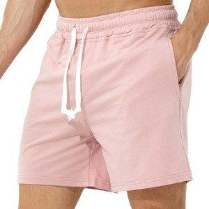 Pantalones Cortos Deportivos Casuales de Lona para Hombre, Cintura Media, Ecológicos, de Secado Rápido, con Costura Interior de 5 Pulgadas - Product Image 1
