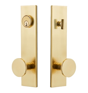 Tirador de Puerta de Gabinete de Acero Inoxidable Latón Mate para el Hogar, Personalizable con Herrajes de Tirador de Puerta de Pasillo - Product Image 1